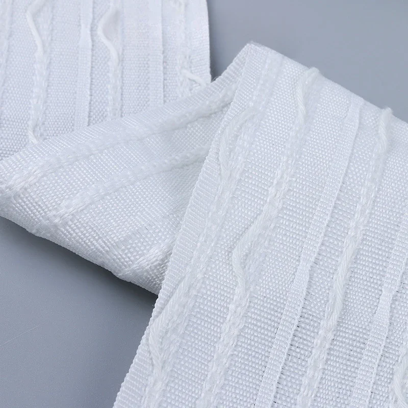 Linen Curtain Eyelet - 10-metrowa plisowana taśma do zasłon Akcesoria